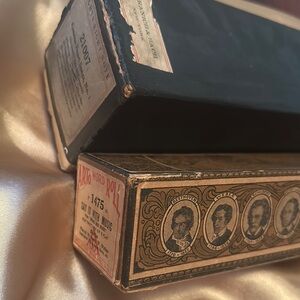 Antique Music Roll with Portraits
